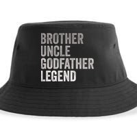 Brother Uncle Godfather Legend Favorite Best Uncle Meaningful Gift Sustainable Bucket Hat