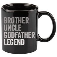 Brother Uncle Godfather Legend Favorite Best Uncle Meaningful Gift 11oz C Handle Ceramic Mug