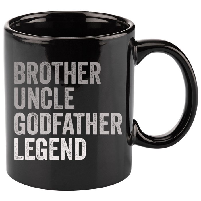 Brother Uncle Godfather Legend Favorite Best Uncle Meaningful Gift 11oz C Handle Ceramic Mug