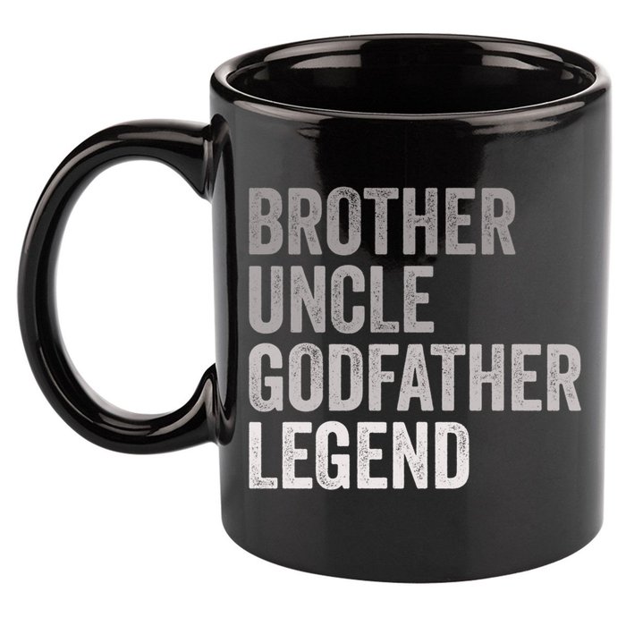 Brother Uncle Godfather Legend Favorite Best Uncle Meaningful Gift 11oz C Handle Ceramic Mug