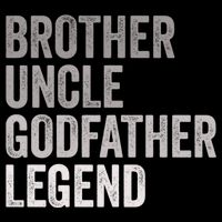 Brother Uncle Godfather Legend Favorite Best Uncle Meaningful Gift Drawstring Bag