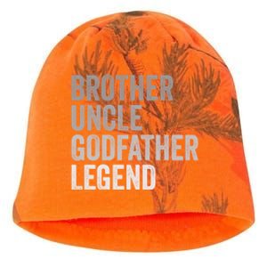 Brother Uncle Godfather Legend Favorite Best Uncle Meaningful Gift Kati - Camo Knit Beanie