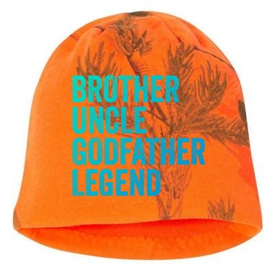 Brother Uncle Godfather Legend Favorite Best Uncle Meaningful Gift Kati - Camo Knit Beanie