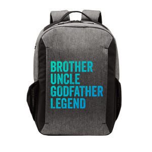 Brother Uncle Godfather Legend Favorite Best Uncle Meaningful Gift Vector Backpack