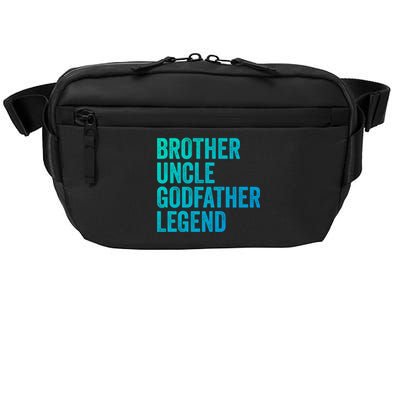 Brother Uncle Godfather Legend Favorite Best Uncle Meaningful Gift Crossbody Pack