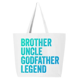 Brother Uncle Godfather Legend Favorite Best Uncle Meaningful Gift 25L Jumbo Tote