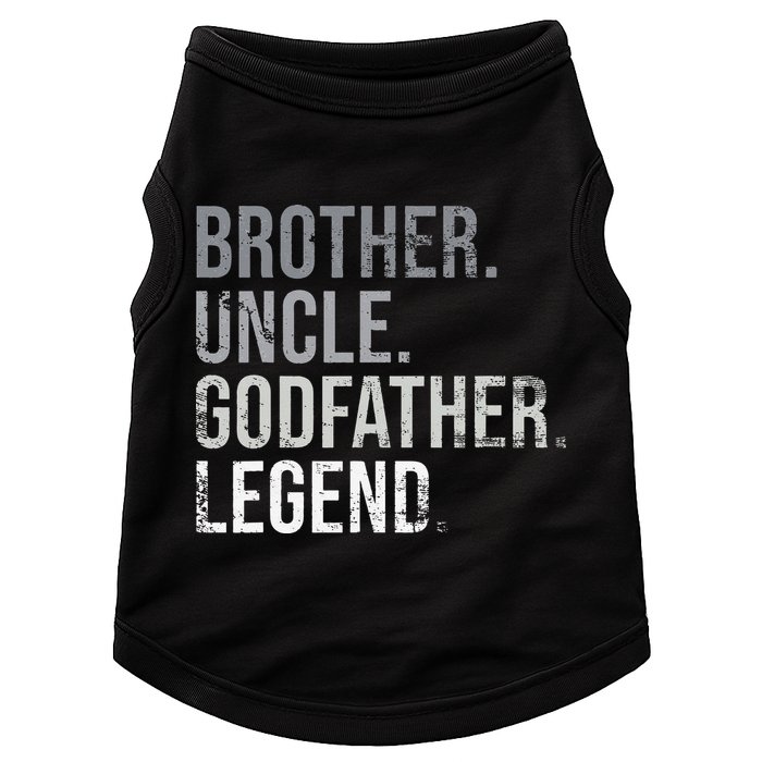 Brother Uncle Godfather Legend Best Funny Uncle Doggie Tank