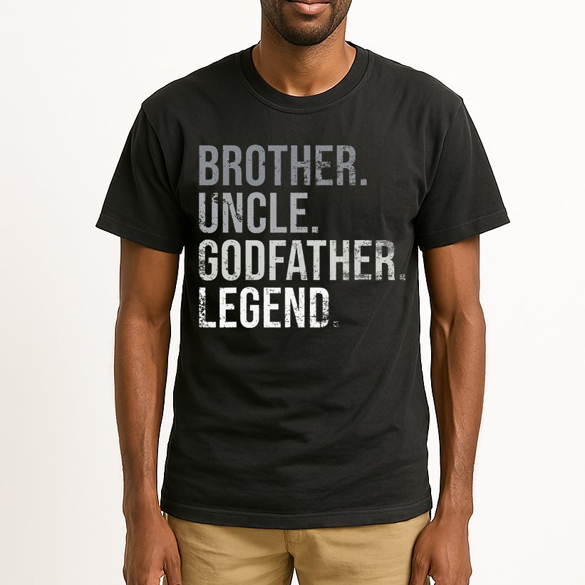 Brother Uncle Godfather Legend Best Funny Uncle Tall T-Shirt