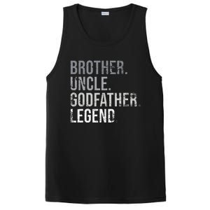 Brother Uncle Godfather Legend Best Funny Uncle PosiCharge Competitor Tank