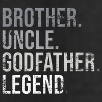 Brother Uncle Godfather Legend Best Funny Uncle Golf Towel