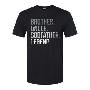 Brother Uncle Godfather Legend Best Funny Uncle Softstyle CVC T-Shirt