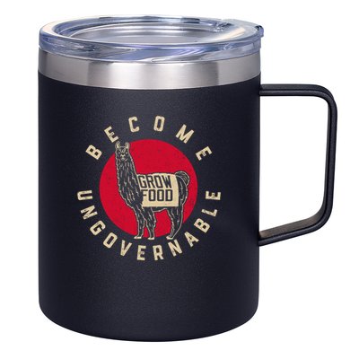 Become Ungovernable Grow Food 12oz Stainless Steel Coffee Mug