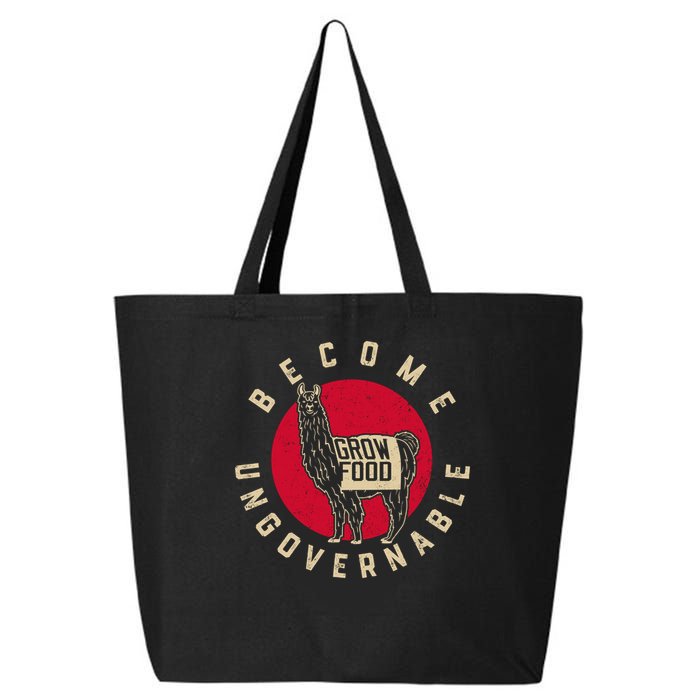 Become Ungovernable Grow Food 25L Jumbo Tote