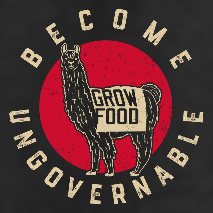 Become Ungovernable Grow Food 25L Jumbo Tote