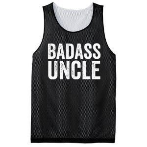 Badass Uncle Gift Funny Nephew Niece Uncles Retro Gift Idea Mesh Reversible Basketball Jersey Tank