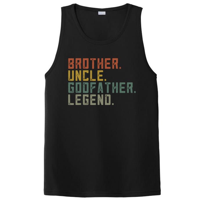 Brother Uncle Godfather Legend Fun Best Funny Uncle PosiCharge Competitor Tank