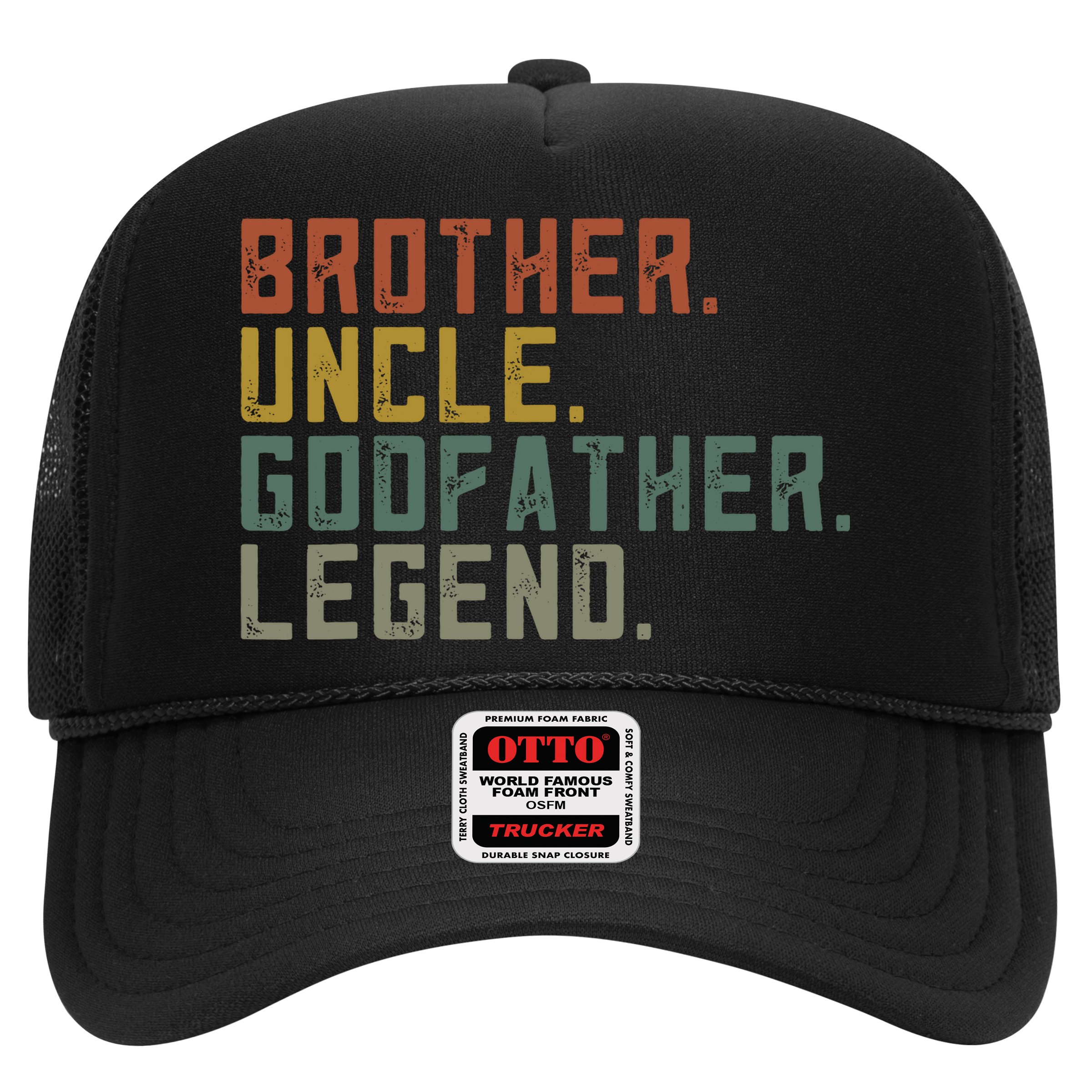 Brother Uncle Godfather Legend Fun Best Funny Uncle Hat