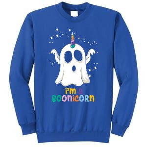 Boonicorn Unicorn Ghost Funny Halloween Funny Gift Sweatshirt