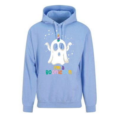 Boonicorn Unicorn Ghost Funny Halloween Funny Gift Unisex Surf Hoodie