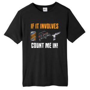 Beer UTV Guns Lover Four Wheeler Quad OffRoading SxS ATV Tall Fusion ChromaSoft Performance T-Shirt