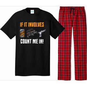 Beer UTV Guns Lover Four Wheeler Quad OffRoading SxS ATV Pajama Set