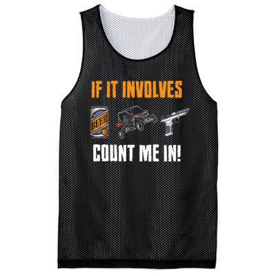 Beer UTV Guns Lover Four Wheeler Quad OffRoading SxS ATV Mesh Reversible Basketball Jersey Tank