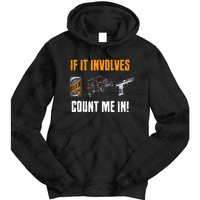 Beer UTV Guns Lover Four Wheeler Quad OffRoading SxS ATV Tie Dye Hoodie