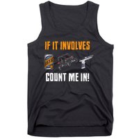 Beer UTV Guns Lover Four Wheeler Quad OffRoading SxS ATV Tank Top