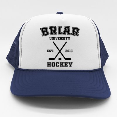 Briar University Hockey Off Campus Gift Trucker Hat