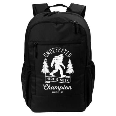Bigfoot Undefeated Hide And Seek Champion Distressed Backpack
