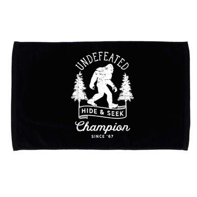 Bigfoot Undefeated Hide And Seek Champion Distressed Microfiber Hand Towel