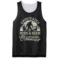 Bigfoot Undefeated Hide And Seek Champion Vintage Mesh Reversible Basketball Jersey Tank