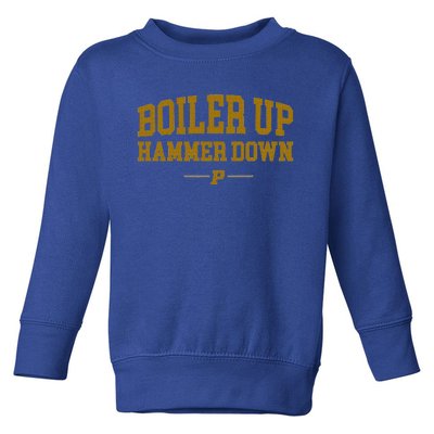 Boiler Up Hammer Down Toddler Sweatshirt