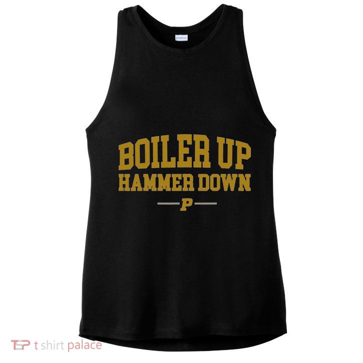 Boiler Up Hammer Down Ladies PosiCharge Tri-Blend Wicking Tank