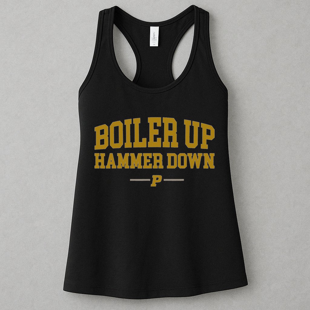Boiler Up Hammer Down Womens Tank Top