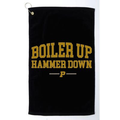 Boiler Up Hammer Down Golf Towel