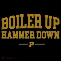 Boiler Up Hammer Down Wool Snapback Cap