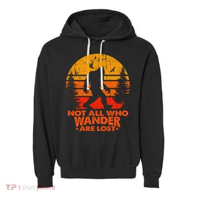 Bigfoot Undefeated Hide And Seek Champion Distressed Sunset Garment-Dyed Fleece Hoodie