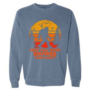 Bigfoot Undefeated Hide And Seek Champion Distressed Sunset Garment-Dyed Sweatshirt