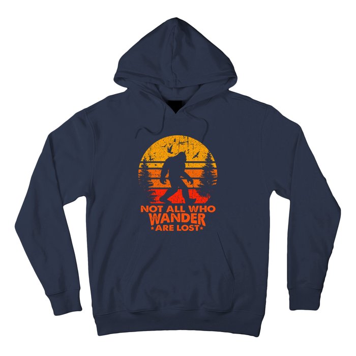 Bigfoot Undefeated Hide And Seek Champion Distressed Sunset Hoodie