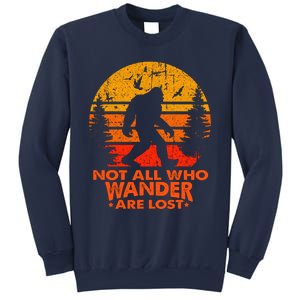 Bigfoot Undefeated Hide And Seek Champion Distressed Sunset Sweatshirt