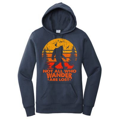 Bigfoot Undefeated Hide And Seek Champion Distressed Sunset Women's Pullover Hoodie