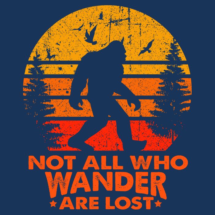 Bigfoot Undefeated Hide And Seek Champion Distressed Sunset Bag