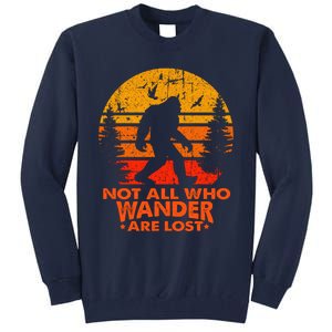 Bigfoot Undefeated Hide And Seek Champion Distressed Sunset Tall Sweatshirt