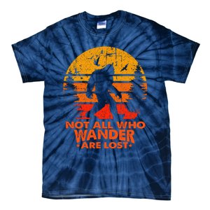 Bigfoot Undefeated Hide And Seek Champion Distressed Sunset Tie-Dye T-Shirt