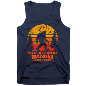 Bigfoot Undefeated Hide And Seek Champion Distressed Sunset Tank Top