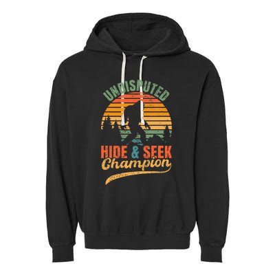 Bigfoot Undisputed Hide & Seek Champion Garment-Dyed Fleece Hoodie