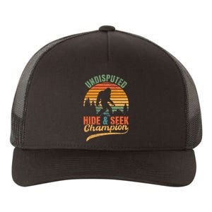 Bigfoot Undisputed Hide & Seek Champion Yupoong Adult 5-Panel Trucker Hat