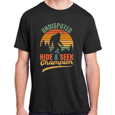 Bigfoot Undisputed Hide & Seek Champion Adult ChromaSoft Performance T-Shirt