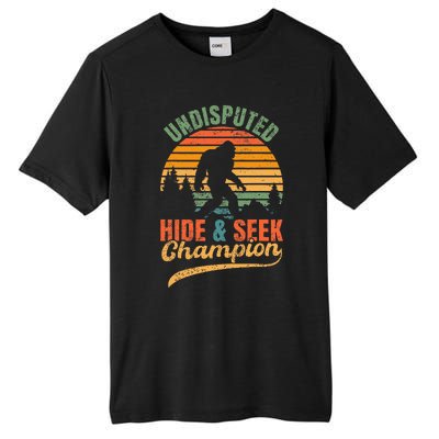 Bigfoot Undisputed Hide & Seek Champion Tall Fusion ChromaSoft Performance T-Shirt